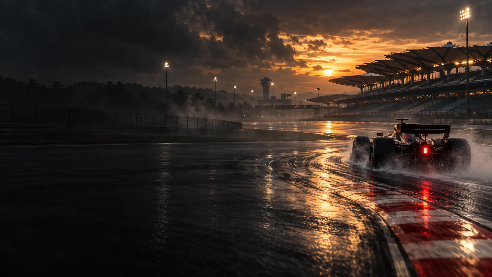 Sepang circuit race atmosphere